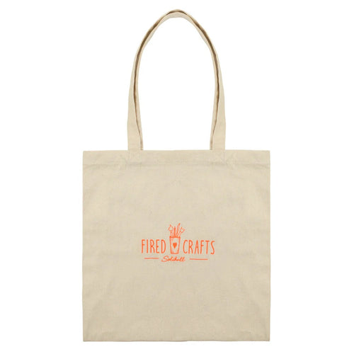 8oz Canvas Tote with Gusset - Low Minimum Order Quantity