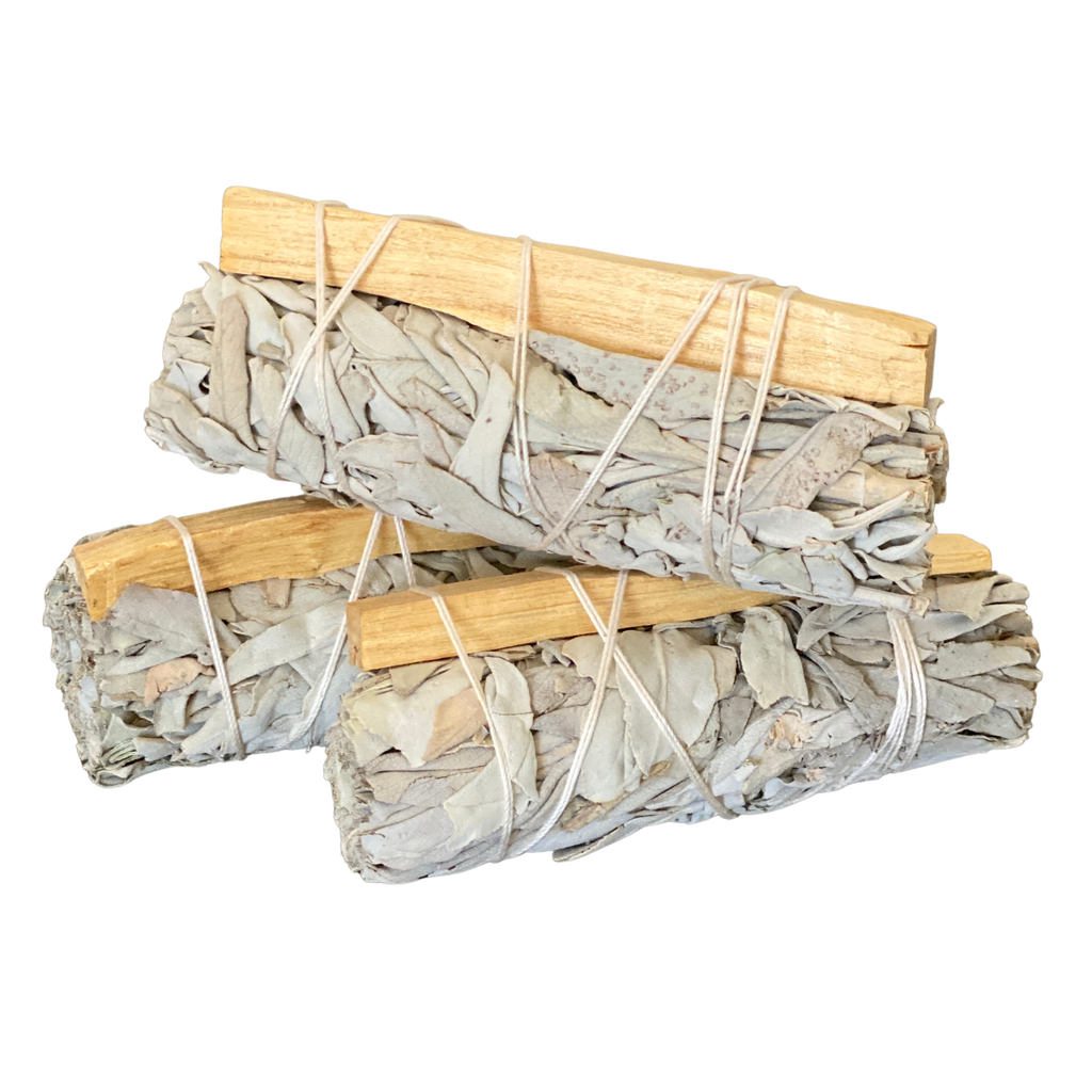 White Sage with Palo Santo Smudge Stick