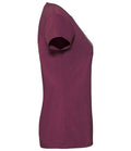 Fruit of the Loom Ladies Iconic 195 T-Shirt Burgundy