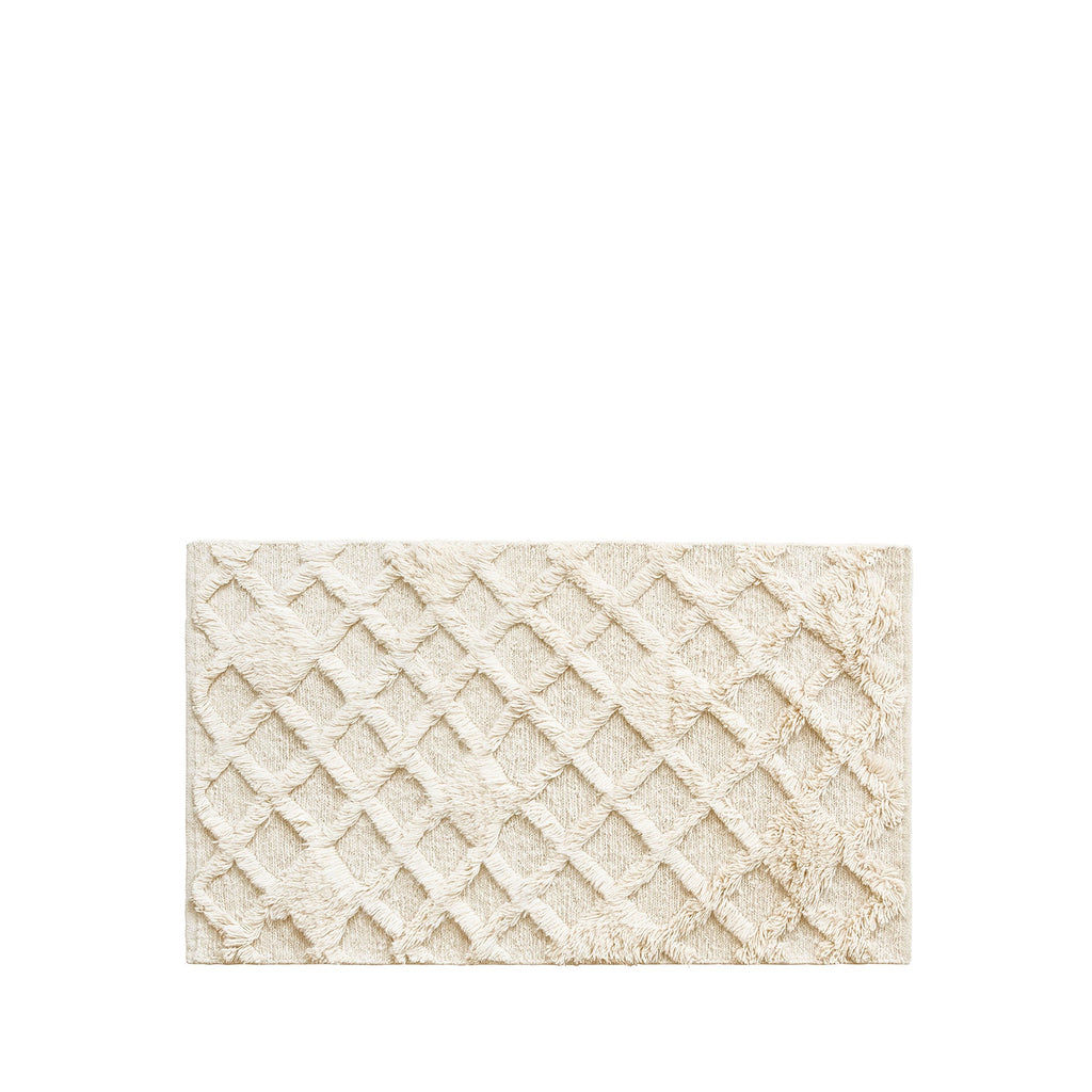 Ghan Rug in Milk 28 W x 48 L