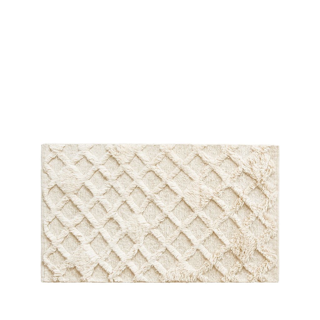 Ghan Rug in Milk 31 W x 55 L