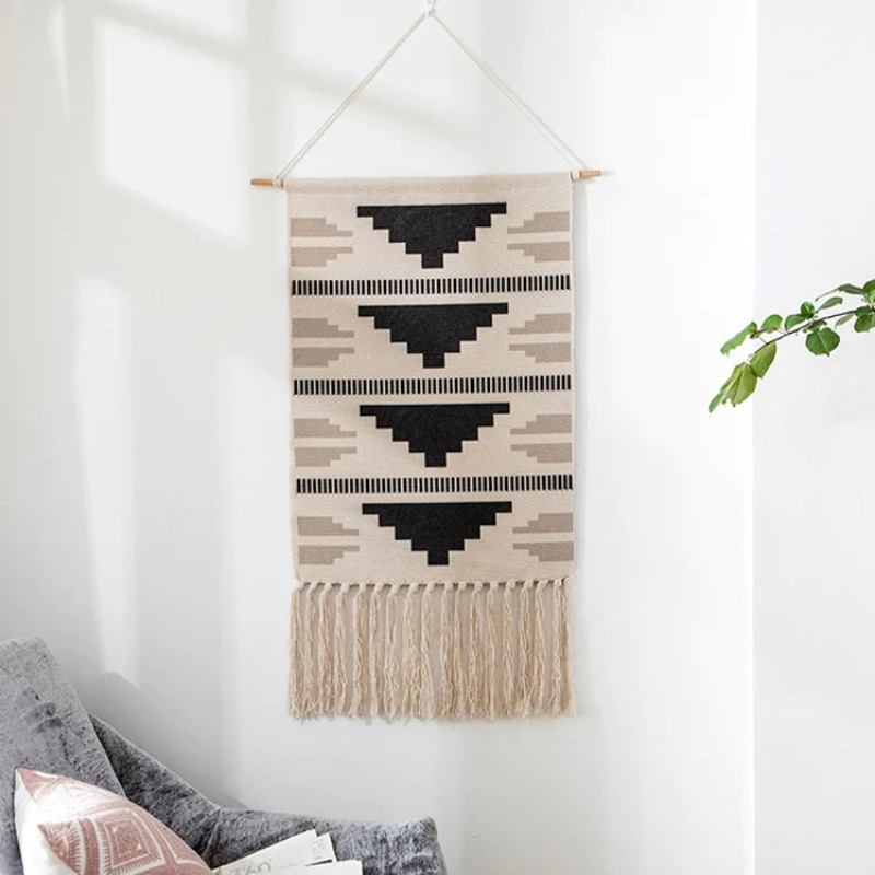 Geometric Hanging Tapestry