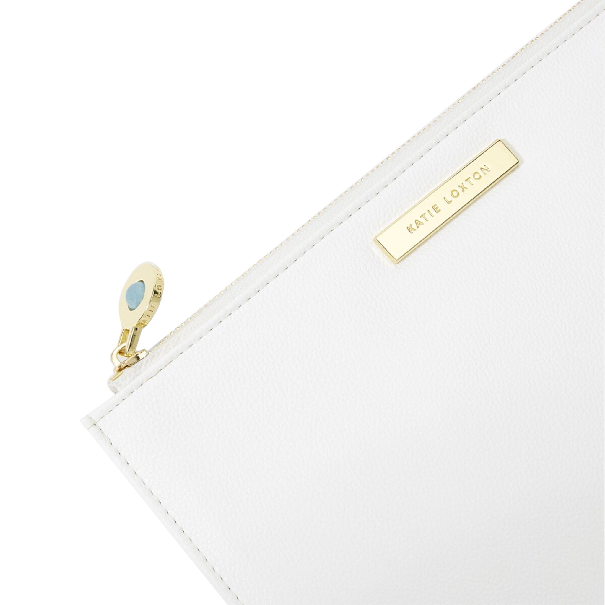 Semi-Precious Stone Bridal Pouch | Something Blue For When You Say I Do | Aqua