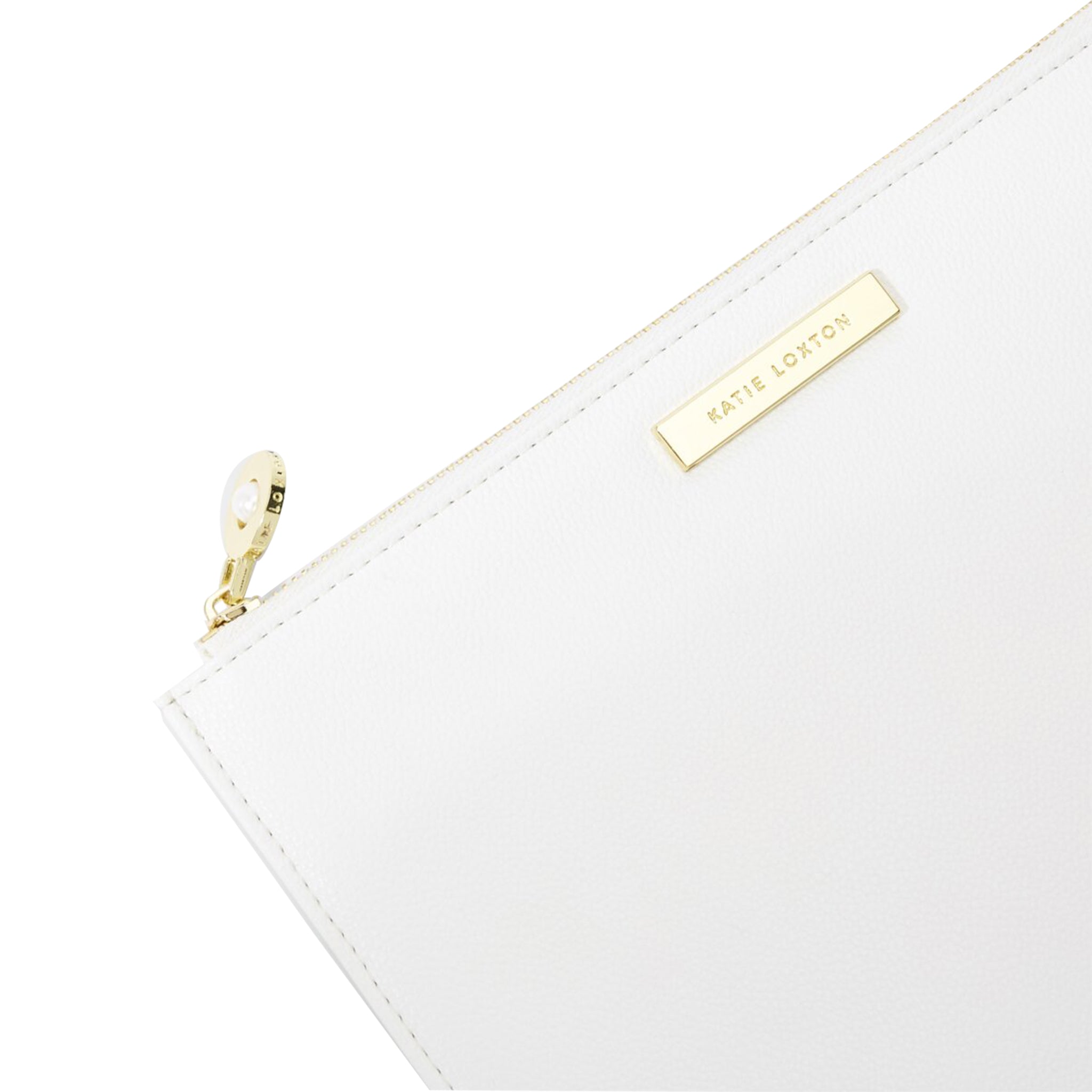 Semi-Precious Stone Bridal Pouch | Love, Laughter And A Happy Ever After | Pearl